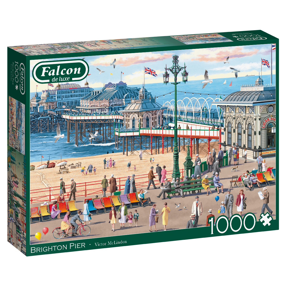Jumbo Falcon de luxe Brighton Pier (1000 stukjes) - Legpuzzel voor volwassenen