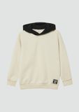 s.Oliver Sweatshirt met capuchon lichtbeige