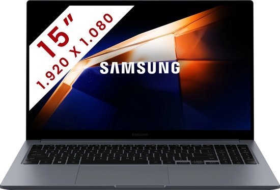 Samsung Galaxy book4 | 15.6 | I5-1335U | 8GB | 512 GB SSD | Iris Xe Graphics | W11 | Azerty | zwart