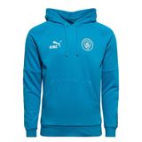 PUMA Manchester City Sweat à Capuche King - Bleu/Blanc - Small