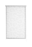 Estoralis Ornella Rolgordijn met modern design, zonder boren, lichtdoorlatend, wit, 80 x 150 cm