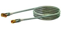 Schwaiger KVCWHD30 532 coax-kabel 3 m F Transparant, Wit