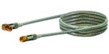 Schwaiger KVCWHD30 532 coax-kabel 3 m F Transparant, Wit