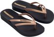 Ipanema Anatomic Bossa Soft Femme Tongs - Black/Gold