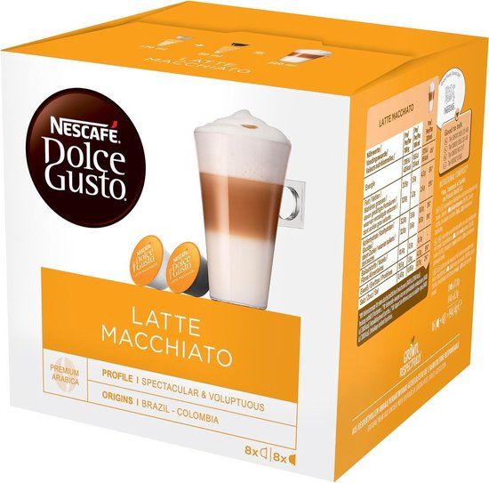 Nescafé Dolce Gusto Latte Macchiato Koffiecapsules - Multipack (6x16 stuks)