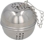 Gerimport Theefilter bal - RVS - zilver - D4 cm