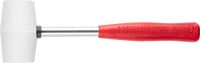 Grupa Topex Rubberen Hamer - 40 mm - 225 g - Witte Rubberen Kop