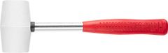 Grupa Topex Rubberen Hamer - 40 mm - 225 g - Witte Rubberen Kop