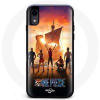 Maniacase Hoesje voor iPhone XS One Piece Poster Characters Art Seizoen 1