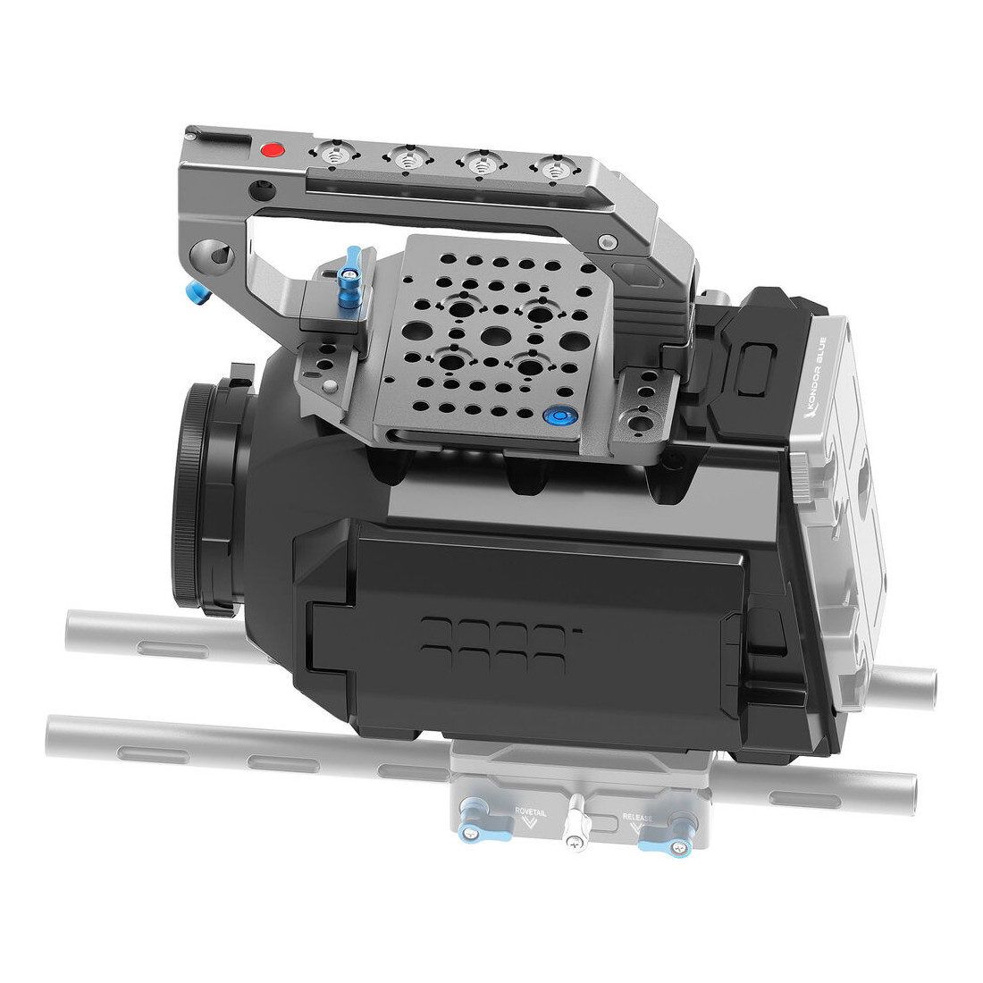 Kondor Blue Cage for Blackmagic URSA Mini with Top Handle - Space Gray