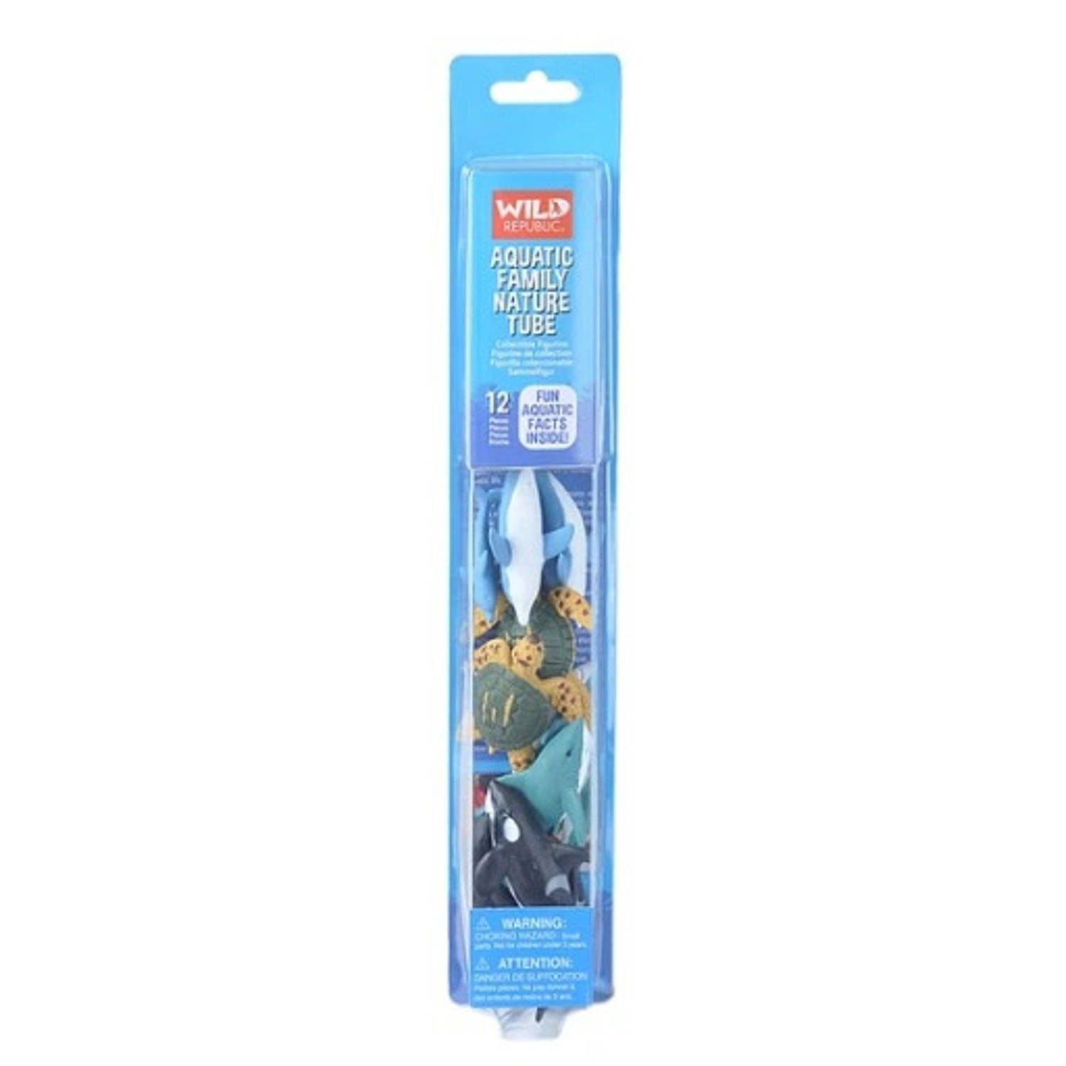 Wild Republic Speelfigurenset Zeedieren Junior 12-delig - Multicolor