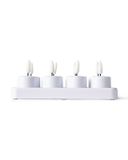 HEMA Luminaires d'ambiance LED ⌀4 x 2,2 cm rechargeables - 8 pièces