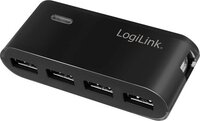LogiLink UA0085 USB Hub - Zwart