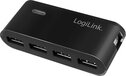 LogiLink UA0085 USB Hub - Zwart