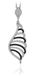 Orphelia dameshanger met ketting 925 zilver gerhodineerd zirkonia meerkleurig briljant geslepen - ZH-4839