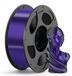 PLA Silk, filament bicolore, 1,75 mm, 1 kg, noir-violet