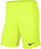 Nike Park III Short Heren - Maat S - Lime Groen