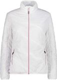 CMP Donsjack voor dames, Wit/Roze, Maat L