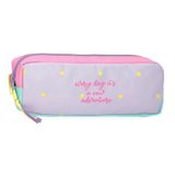 Movom New Adventure Pennenetui, meerkleurig, 22 x 7 x 3 cm, polyester, 0,46 l, Meerkleurig, Eén maat, Etui