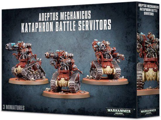 Games Workshop Warhammer 40 000 Imperium Adeptus Mechanicus: Kataphron Battle Servitors - 5011921058594