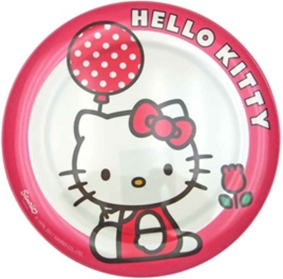 Sanrio Hello Kitty bord - melamine - 20cm