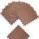 DEUBA GmbH & Co. KG Puzzelmat Set van 8 – Vloerbescherming 45x45cm – Houtlook