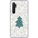 1001 coques Xiaomi Mi Note 10 Lite kerstboom beschermende siliconen hoes