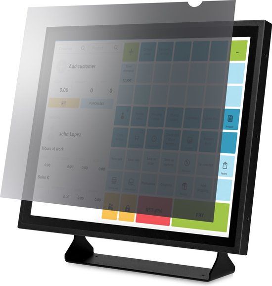 StarTech.com 17-inch Monitor Privacy Filter - Anti-Glare, Blue Light Reduction