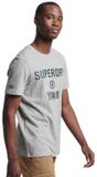 Superdry Vintage Corp Logo Marl T-shirt Grijs S Man