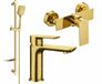 Mexen Alfa DF62 doucheset, goud