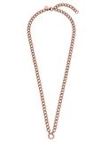 PURELEI Ketting Structure Roségoud Roestvrij staal 55 cm