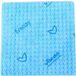 Vileda Professionele semi-wegwerp doek - Microvezel - Blauw - 35x36 cm