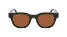 LACOSTE Zonnebril L6023S N - Modern rond, Lens 49 mm, KHAKI
