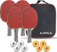 JOOLA Team School tafeltennisset - 4 batjes / 8 ballen