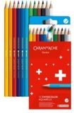 Caran d'Ache Crayons aquarelle - Set in box à 12 pièces