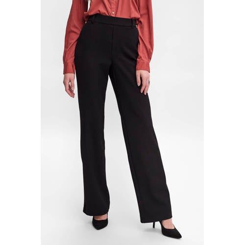 VERO MODA VMMAYA Straight Fit Trousers - Black