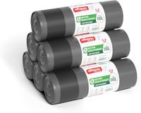 Alfapac Professional Vuilniszakken - 110L, 180 Stuks, Met Schuifband, Waterdicht, Gemaakt in Frankrijk