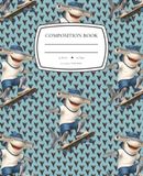 Reef The Shark Skateboarder Notebook