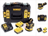 DeWalt DCW 210 M2 batterie excentrische schuurmachine sans balais 18 V 12 000 tr/min 125 mm + 2x batteries 4,0 Ah + 1x chargeur rapide dans TSTAK