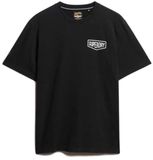 Superdry Work Tab T-shirt met losse pasvorm Heren Zwart XL