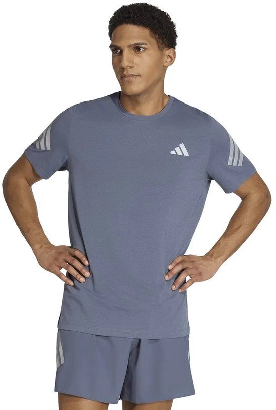 Adidas Adi365 Climacool T-shirt Met Korte Mouwen Grijs XL Man