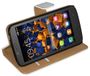 mumbi Flip Case compatibel met Honor Holly wit