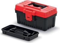 Kistenberg Gereedschapskoffer EVO, zonder compartimenten, rood, 269 x 177 x 155 mm, 12 inch
