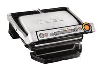 Tefal OptiGrill+ GC712D Kontaktgrill - Zilver - 6 Automatische Programma's