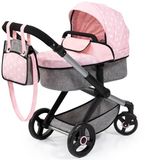 Bayer Chic 2000 Poppenwagen Xeo Roze Grijs