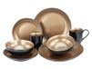 CreaTable, 23599, serie GLAMOUR - goud, 8-delige serviesset