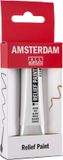 Amsterdam Relief Paint - 100 Wit - 20 ml