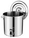 Inox Casserole avec Robinet pour Usage Domestique