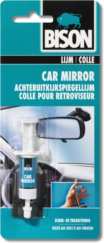 Bison Car Mirrorlijm - 2 ml