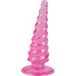 Icecat anale plug met spiraalstructuur, 11 cm